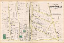 Newtonville - Plate E - Ward 2 West, Newton 1874